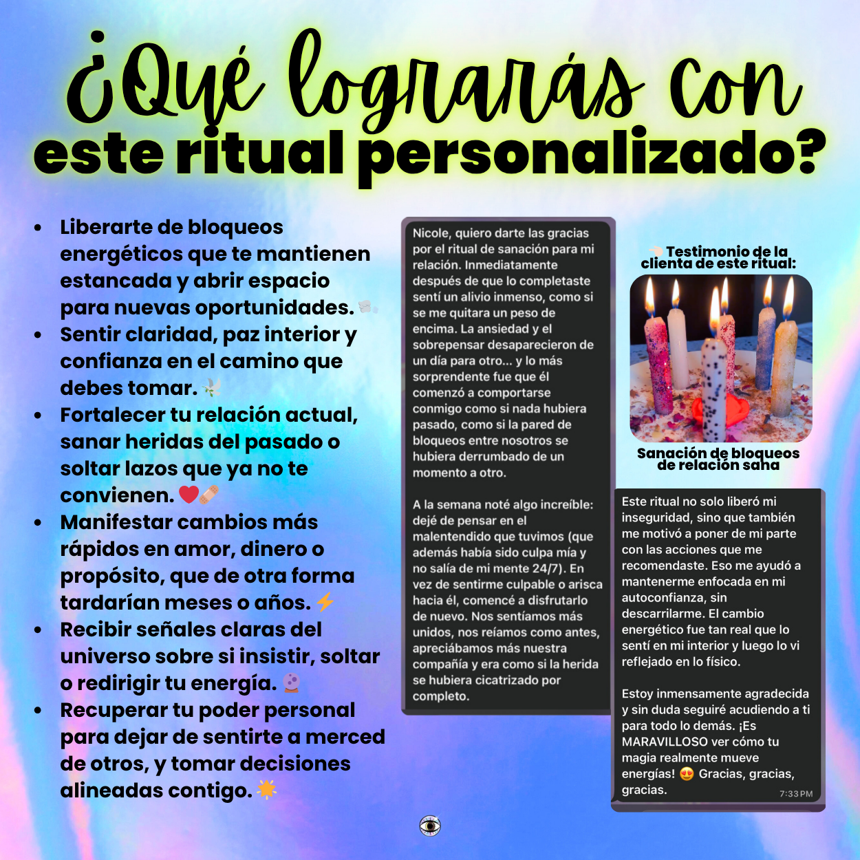 Ritual Con Velas Personalizado A Tu Caso™️ 🕯️