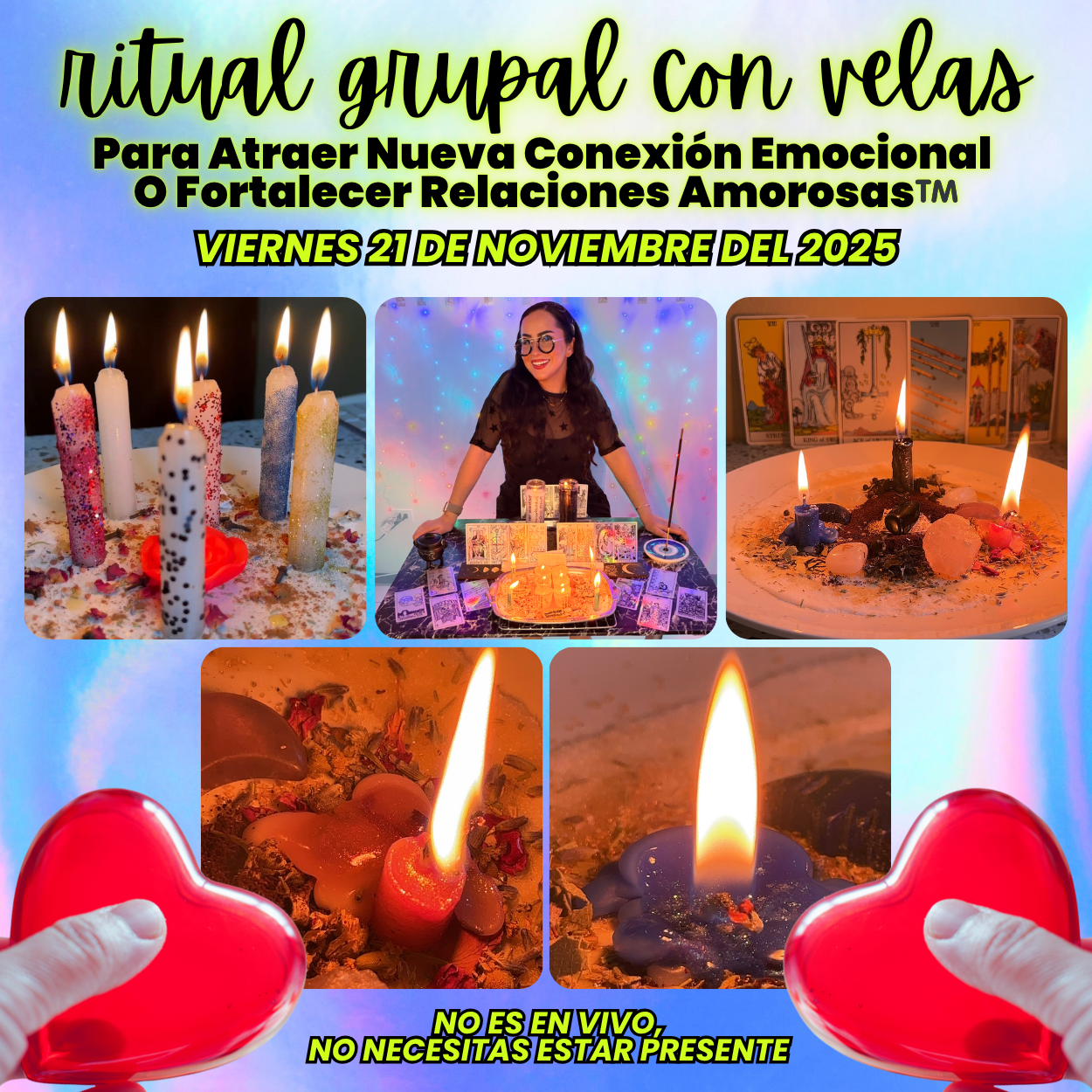 Ritual Grupal Para Atraer Nueva Conexión Emocional O Fortalecer Relaciones Amorosas™️ 💖 NOV 21