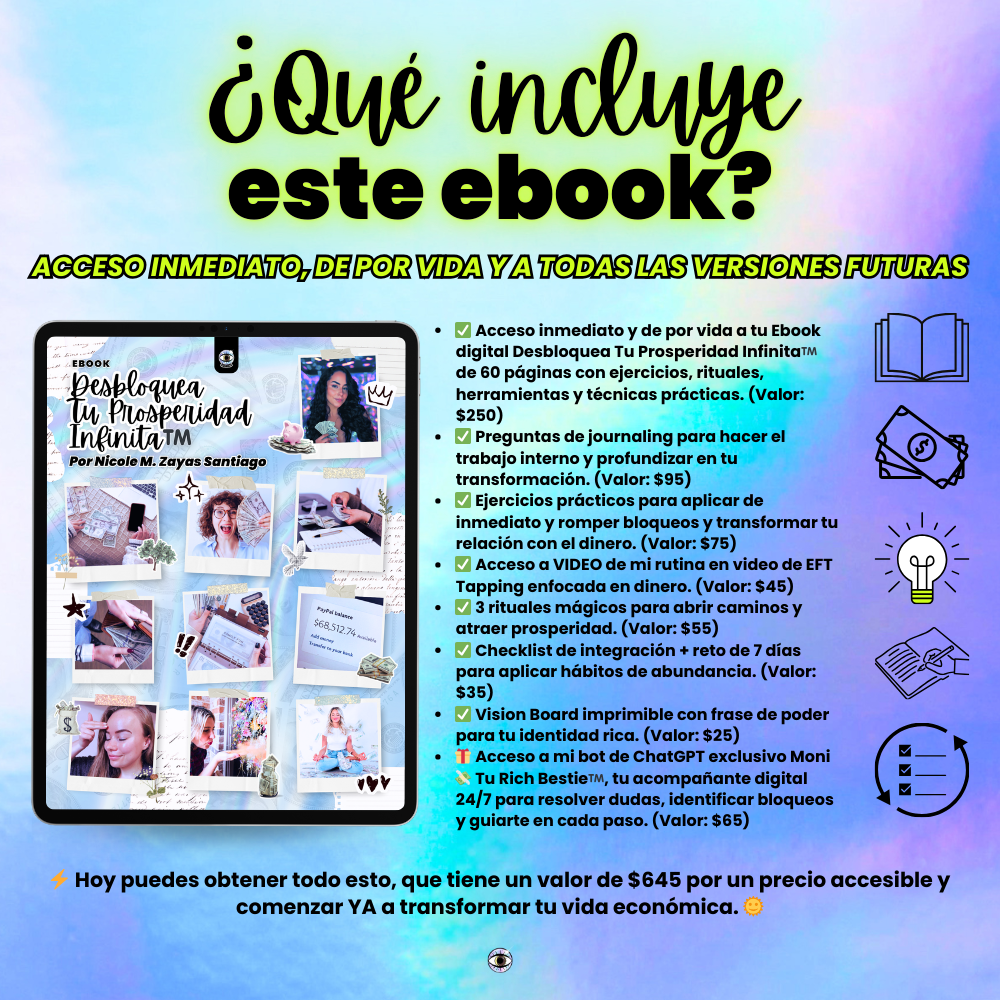 Ebook Desbloquea Tu Prosperidad Infinita™️ 💰