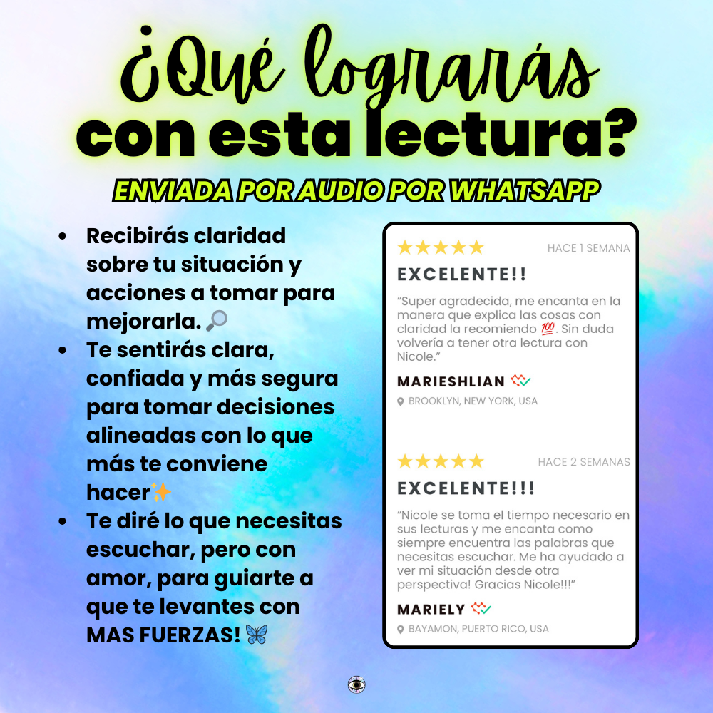 Lectura Profunda De Amor y Romance™️