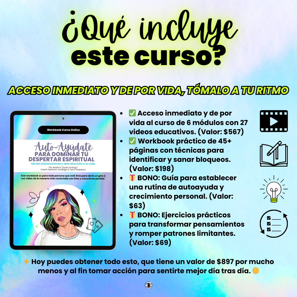 Curso Auto-Ayúdate Para Dominar Tu Despertar Espiritual