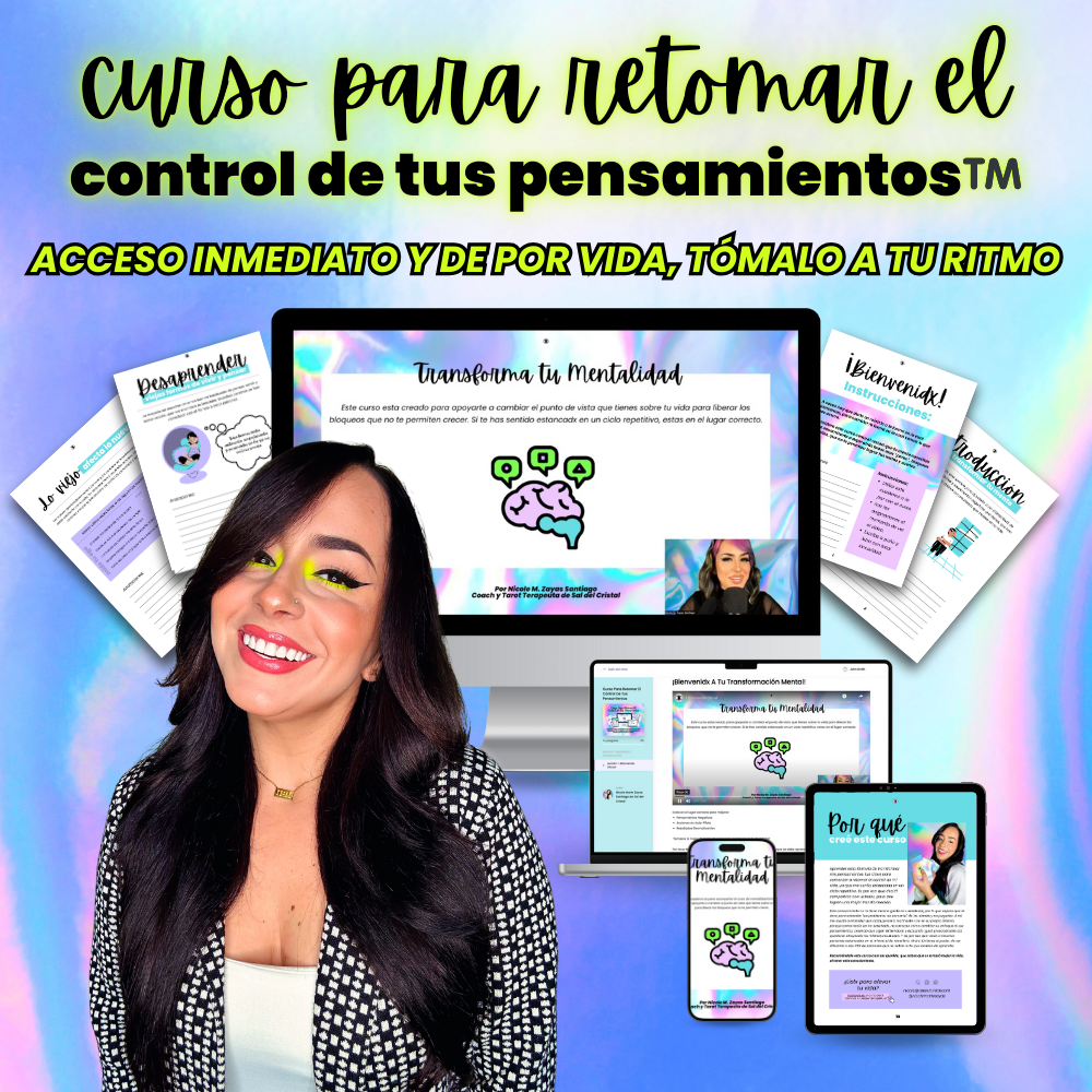 Curso Para Retomar El Control De Tus Pensamientos