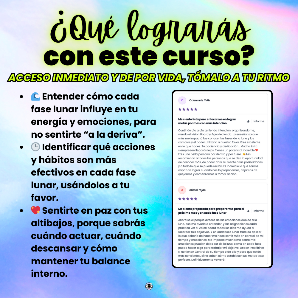 Curso Cómo Las Fases Lunares Afectan Nuestras Emociones