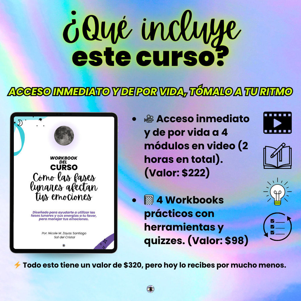 Curso Cómo Las Fases Lunares Afectan Nuestras Emociones