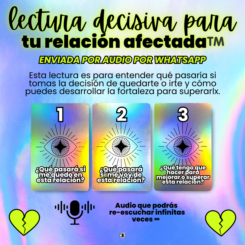 Lectura Decisiva Para Tu Relación Afectada™️