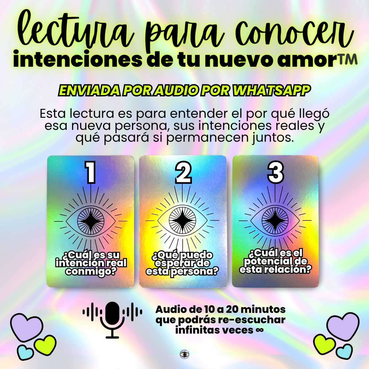 Lectura Para Conocer Intenciones De Tu Nuevo Amor™️