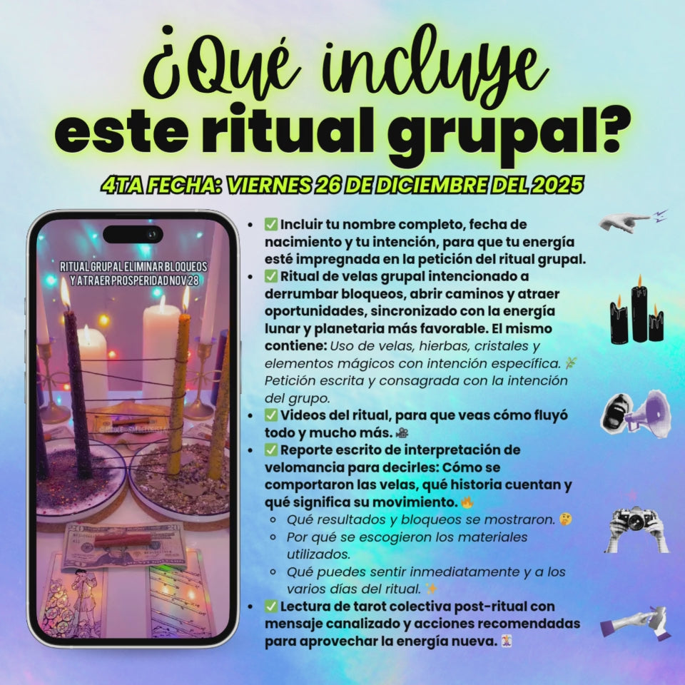 Assessment Reading + Personalized Candle Ritual™️ 🕯️